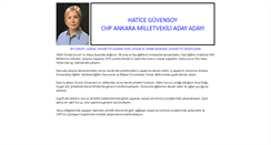 Desktop Screenshot of haticeguvensoy.com